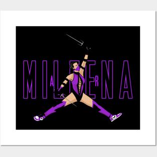 AIR MILEENA Posters and Art